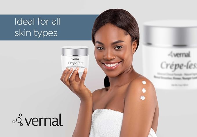 Vernal Crepe-less crepey skin firming cream to reduce crepey arms, neck & - Image 5