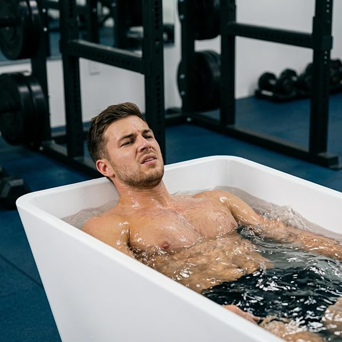 Empava Cold Plunge Tub with Water Chiller – Smart Ice Bathtub, 37°F–86°F Cooling - Image 11