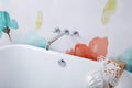 Wall Mount Tub Filler, Two Handle Bathtub Faucet, Extra Long Spout Reach by KOTTISAARI
