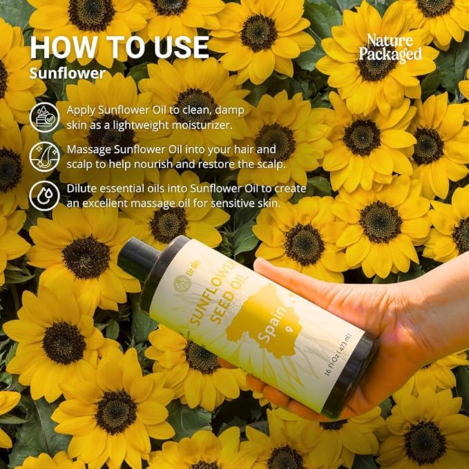 Sunflower Carrier Oil - Image 7