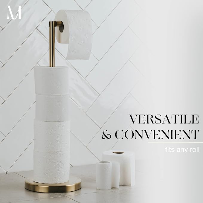 MARMOLUX ACC Free Standing Toilet Paper Holder Stand - Image 5