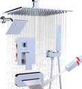 ENGA Shower System with Tub Spout, Bathtub Shower Faucet Combo Set by Enga
