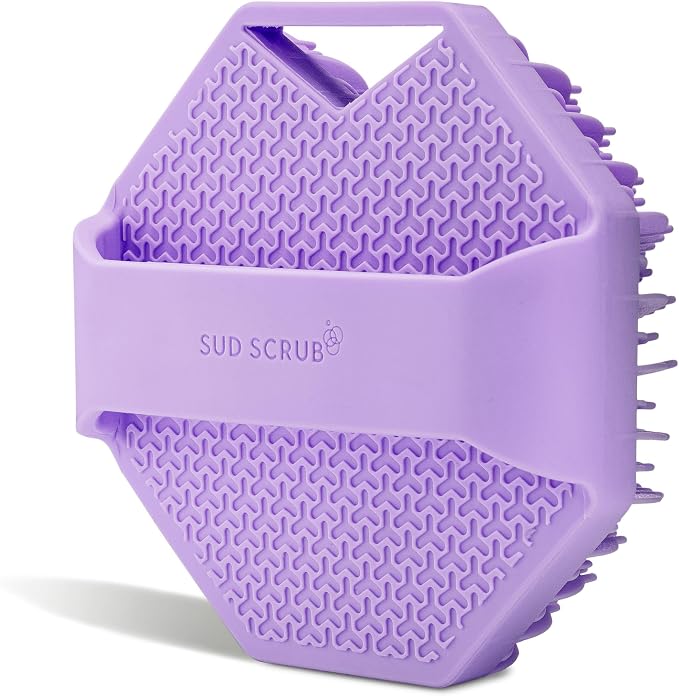 Sud Scrub® Antimicrobial Silicone Body Scrubber, Exfoliating Body Scrubber - Image 7