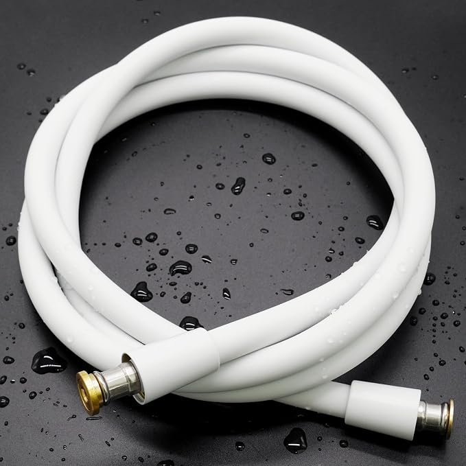 Shower Hose, Ultra-Soft Silicone Shower Hose, Long Anti-Kink Designed by BriskSpring