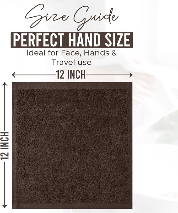 DAN RIVER 24 Pack Wash Cloths for Showering - Image 2