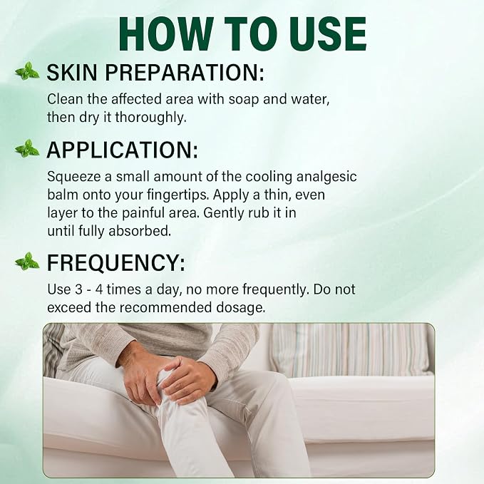 CHILLFLEX Menthol Soothing Cream, Cooling Soothing Gel, Joint Activities - Image 6