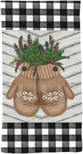 Briarwood Lane Farmhouse Mittens Hand Towel by BriarwoodLane