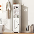 Narrow Bathroom Storage Cabinet by Viroformo