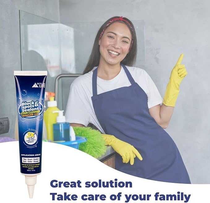 SKYLAR LIFE Grout Silicone Caulk Whitener, Bathroom and Floor Tile - Image 6