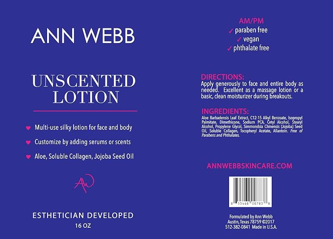 Unscented Lotion for Dry Skin- Fragrance Free, Hypoallergenic, All-Natural - Image 5