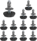 uxcell 1/4"-20 Thread Furniture Feet Levelers, 12Set 25.6mm L Adjustable by uxcell