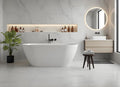 Freestanding Bathtub 67 inch Acrylic Soaking Tub by Unknown