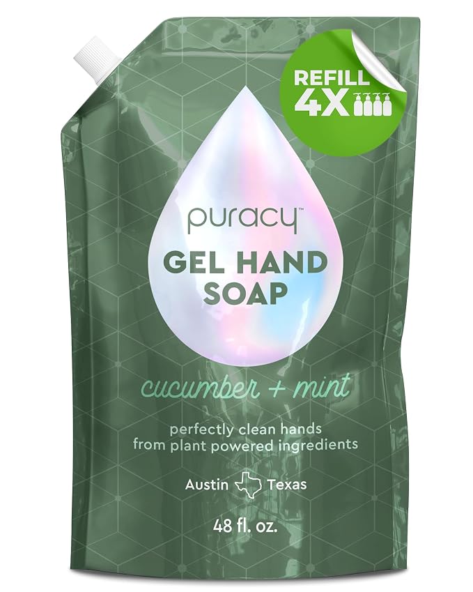 Puracy Organic Hand Soap, For the Professional Hand Washers We've All Become by Puracy