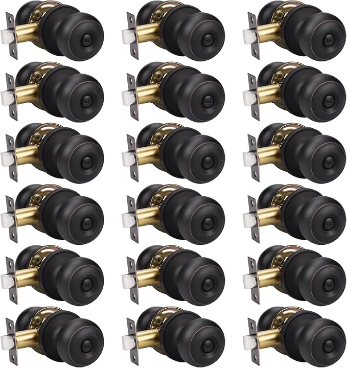 KNOBWELL Oil Rubbed Bronze Door Knobs by KNOBWELL