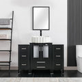 eclife 48" Modern Bathroom Vanity Sink Combo Freestanding Cabinet by eclife