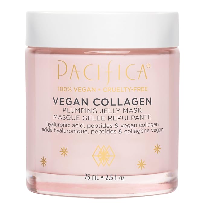 Pacifica Vegan Collagen Plumping Jelly Mask – Overnight Hydrating Face Mask by PacificaBeauty