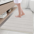 Buganda Memory Foam Bath Mat, Ultra Soft and Non-Slip Bathroom Rugs, Water by Buganda