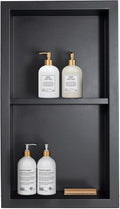 Stainless Steel Shower Niche No Tile Needed Recessed by Unknown
