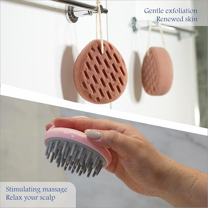 Bath Pillows for Tub, Bathtub Pillow Gift Set: 4D Air Mesh Cushion for Head & - Image 9