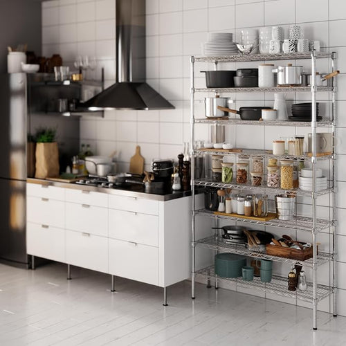 14" Deep x 42" Wide x 74" Height Wire Shelving Kit | 8-Tier | NSF Commercial - Image 2