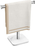 RUACQ Hand Towel Holder, T-Shape Free Standing Hand Towel Holder Stand by Ruacq