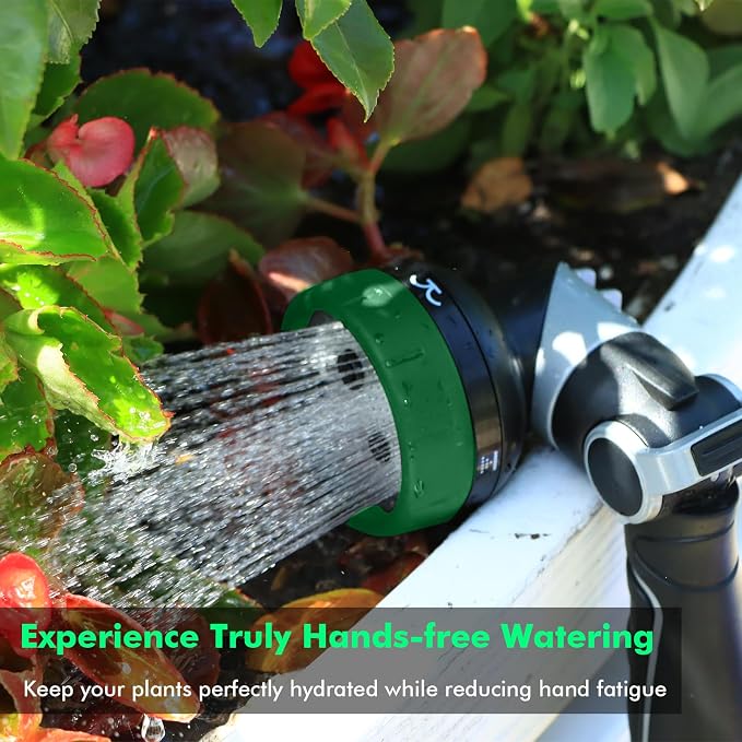 RESTMO 2-IN-1 Garden Hose Nozzle, Heavy Duty Metal Water Hose Nozzle - Image 3