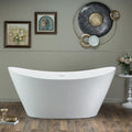 WOODBRIDGE 67 in. x 31.5 in. Stone Resin Luxury Contemporary Solid Surface by WOODBRIDGE