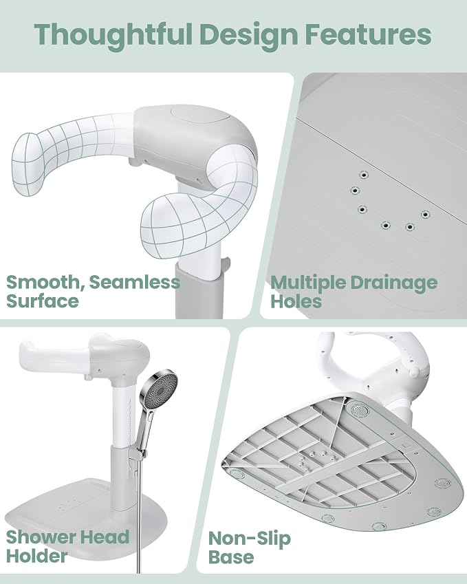 Baby Shower Stand for Infant to Toddler 6–36 Months, Baby Bath Stand Support - Image 8