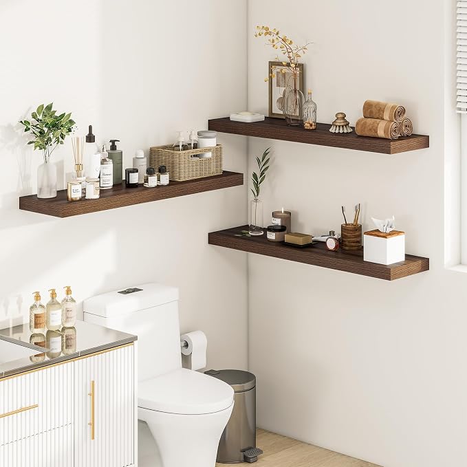 Vivelove Farmhouse Floating Shelves - Image 5
