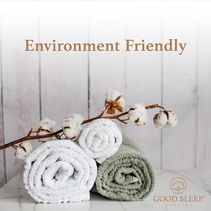 100% Cotton Bath Towels, Luxury 700 GSM Bath Towel, Highly Absorbent Bathroom - Image 5