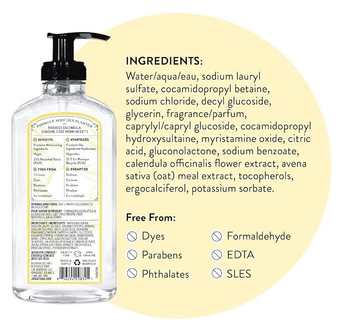 J.R. Watkins Gel Hand Soap, 3 Pack of 11 Fl Oz - Image 6