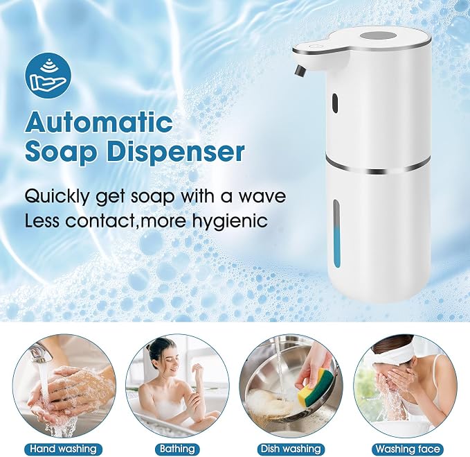 2 Pack Automatic Soap Dispenser, Upgraded 2025 Automatic Liquid Soap Dispenser - Image 2