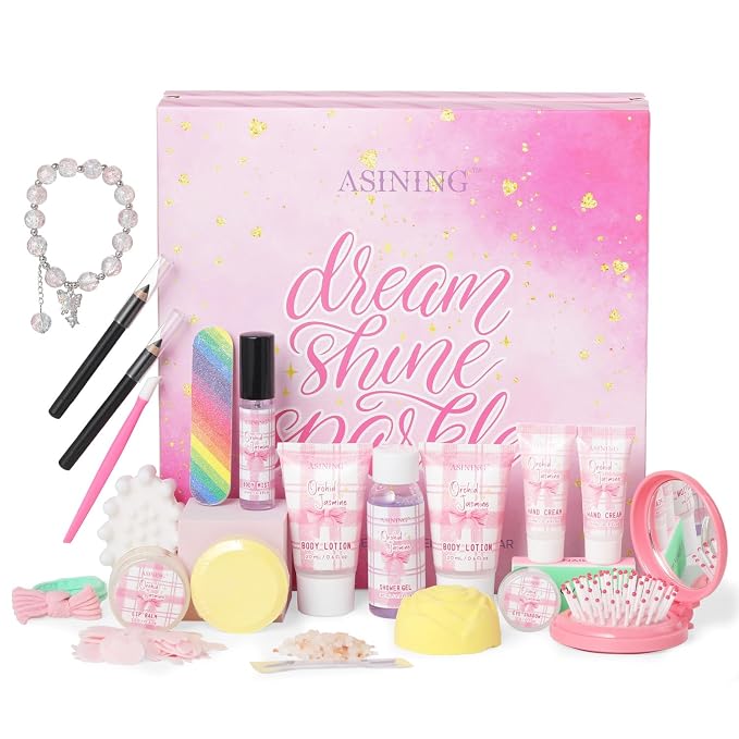 24 Day Beauty Care Advent Calendar, Makeup & Cosmetic Surprises, Birthday Gifts by ASINING