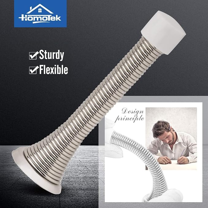 HOMOTEK 36 Pack Spring Door Stopper - Image 2