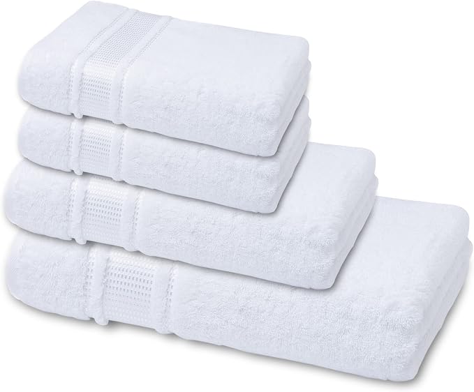 Melissa Linen 8 Piece Turkish Cotton Towel Set, 2 Bath Towel 28 x 55 Inches - Image 9
