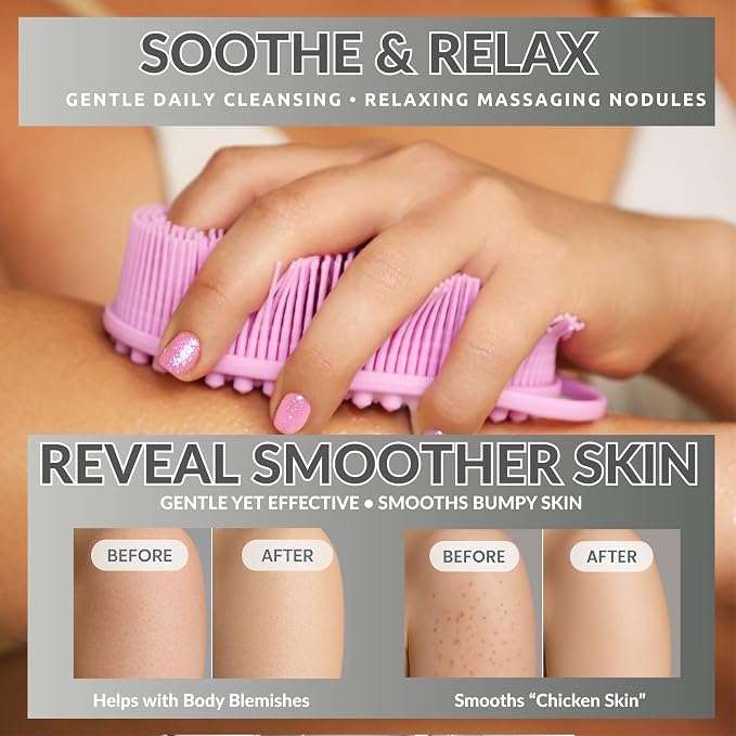 Silicone Body Scrubber for Shower - Image 8