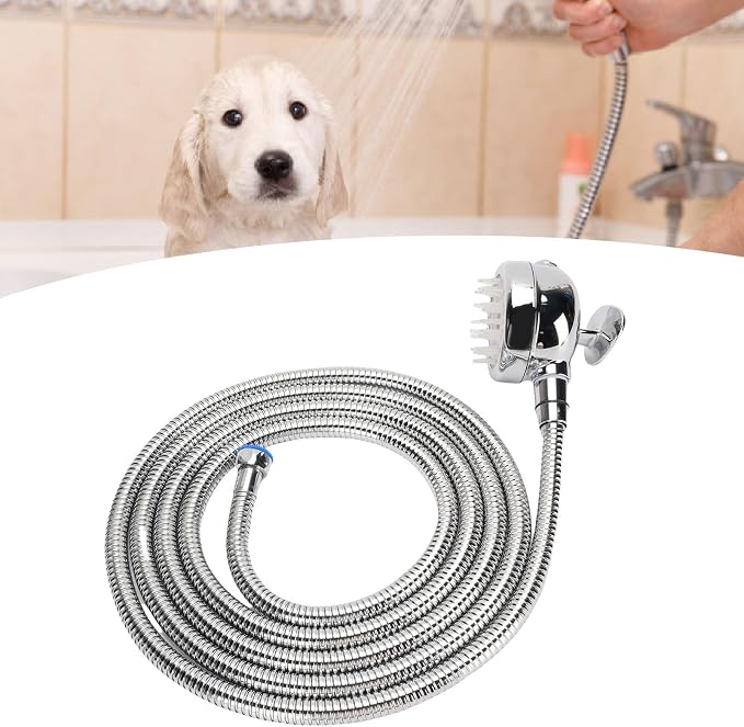 Fafeicy Dog Shower Attachment Set, ABS Pet Washing Sprayer - Image 4