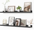 Heimlove Picture Ledge Shelf, Floating Shelves Set of 2, 36 Inches Picture Shelf by Heimlove