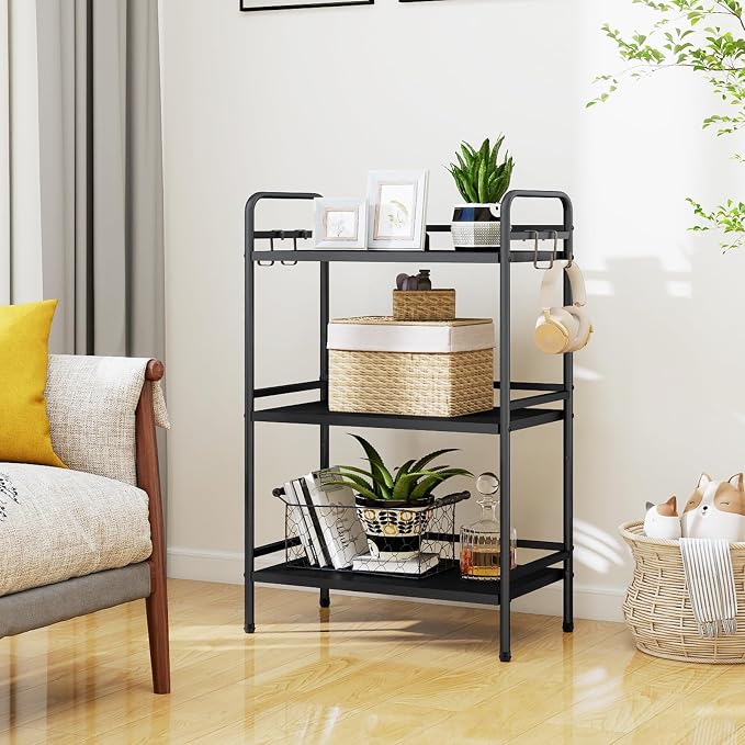 HDANI Storage Shelves, 3-Tier Metal Storage Rack - Image 6