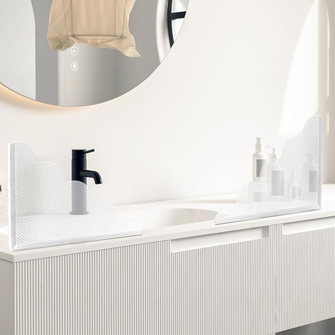 2 PCS Shower Splash Guard for Tub Corner, Self-Adhesive Shower Guards to Keep - Image 6