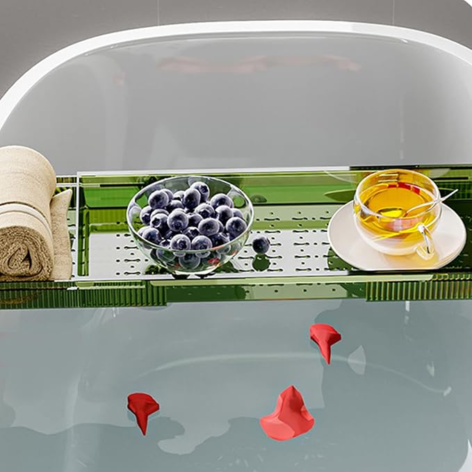 Bath Tray, Plastic Shower and Bath Shelf, Birthday Gifts - Image 5