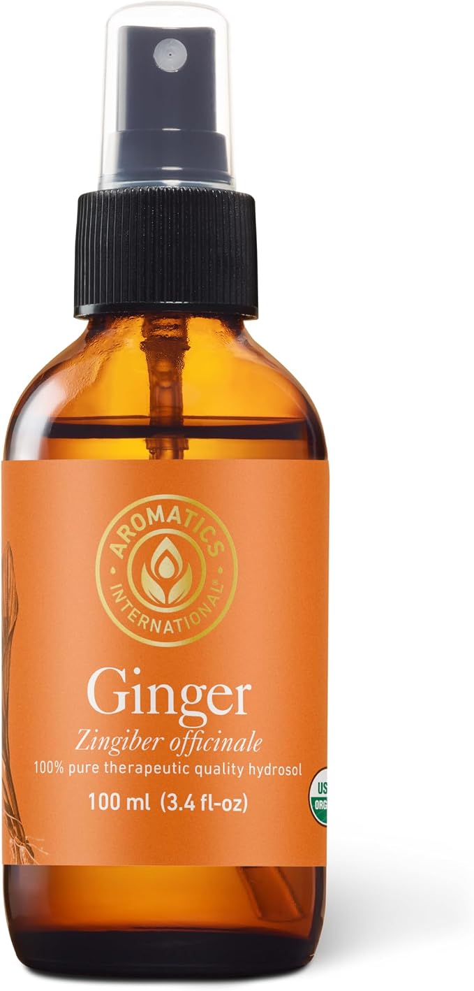 Aromatics International Ginger Hydrosol 100ml | Warm Aromatic Spray by AromaticsInternational