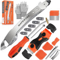 Caulking Tool Kit, Matework Stainless Steel Caulk Remover Caulking Tool Set by MATEWORK