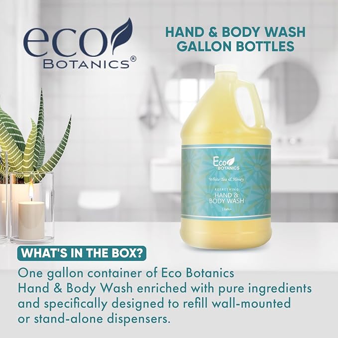Terra Pure 1-Shoppe Eco Botanics Natural Hand and Body Wash - Image 2
