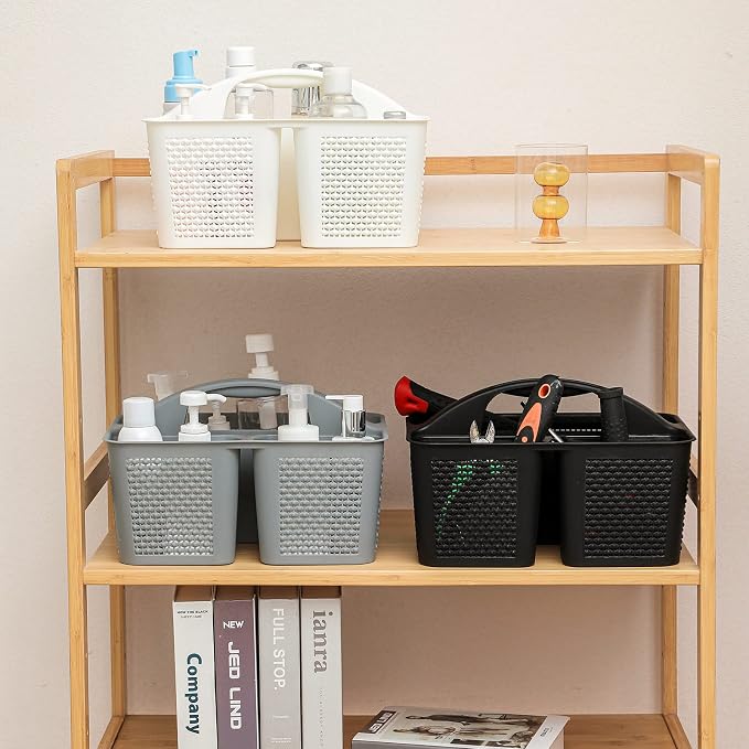 UUJOLY Plastic Portable Shower Caddy Basket Bucket, Cleaning Shower Basket - Image 6