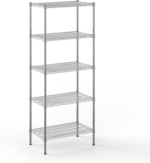 18" Deep x 30" Wide x 74" Height Wire Shelving Kit | 5-Tier | NSF Commercial by Regal+Altair