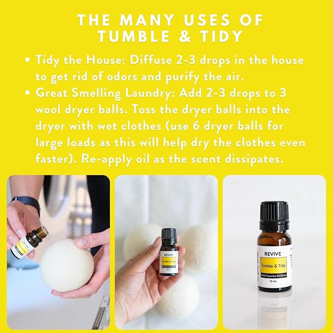 Tumble & Tidy Essential Oil Blend by Revive Essential Oils - Image 6
