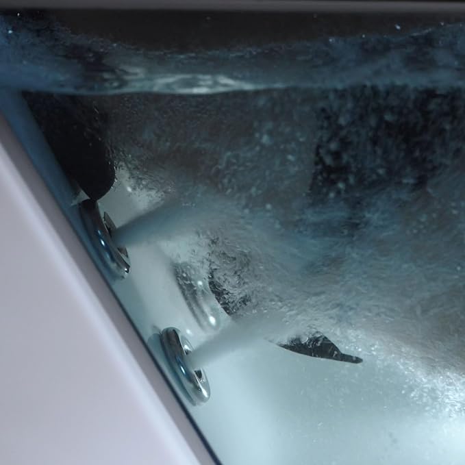 Empava 59 in. Acrylic Alcove Whirlpool Bathtub - Image 5