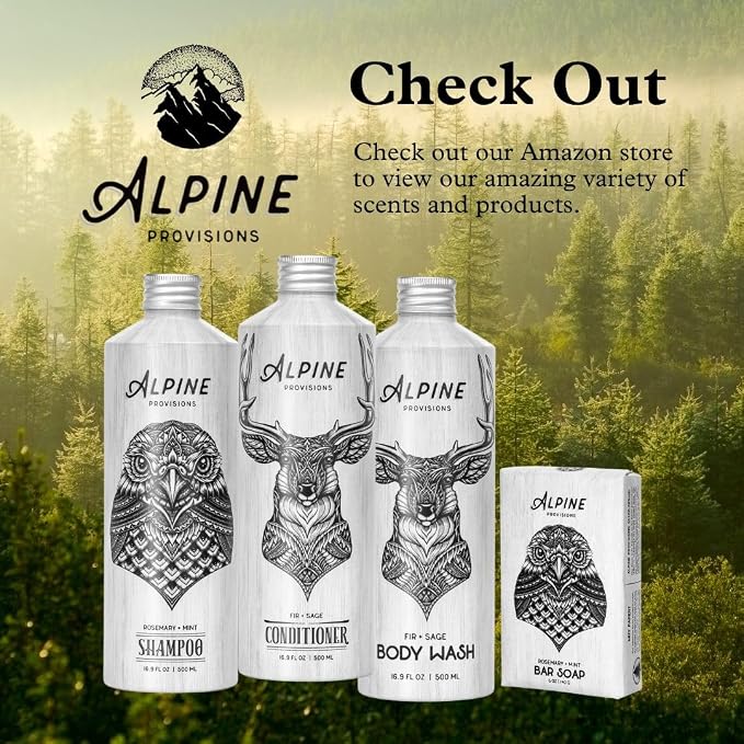 Alpine Provisions Natural Lavender + Juniper Moisturizing Body Wash – Hydrating - Image 7