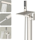Freestanding Bathtub Faucet by RyuwankuBathroomFaucet